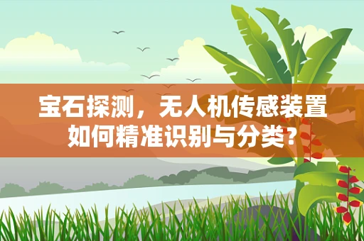 宝石探测，无人机传感装置如何精准识别与分类？