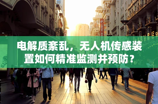 电解质紊乱，无人机传感装置如何精准监测并预防？