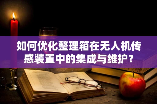 如何优化整理箱在无人机传感装置中的集成与维护？