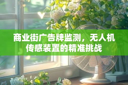 商业街广告牌监测，无人机传感装置的精准挑战