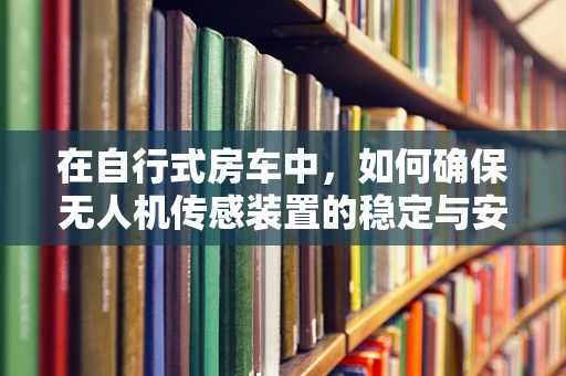 在自行式房车中，如何确保无人机传感装置的稳定与安全？