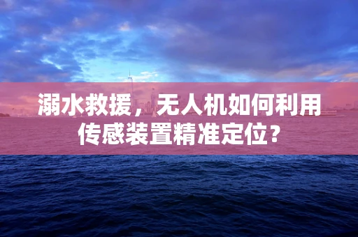 溺水救援，无人机如何利用传感装置精准定位？