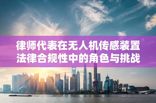 律师代表在无人机传感装置法律合规性中的角色与挑战