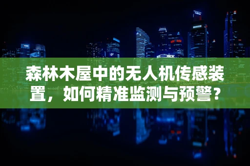 森林木屋中的无人机传感装置，如何精准监测与预警？
