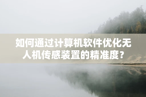 如何通过计算机软件优化无人机传感装置的精准度？