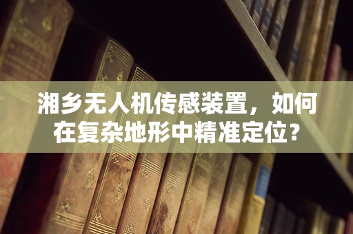 湘乡无人机传感装置，如何在复杂地形中精准定位？