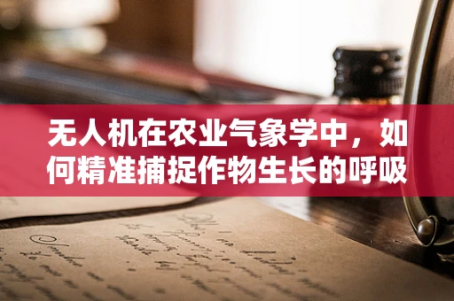 无人机在农业气象学中，如何精准捕捉作物生长的呼吸？