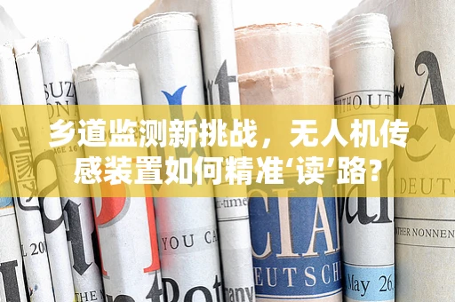 乡道监测新挑战，无人机传感装置如何精准‘读’路？