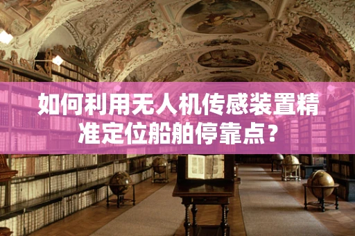 如何利用无人机传感装置精准定位船舶停靠点？