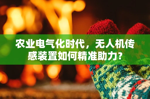 农业电气化时代，无人机传感装置如何精准助力？