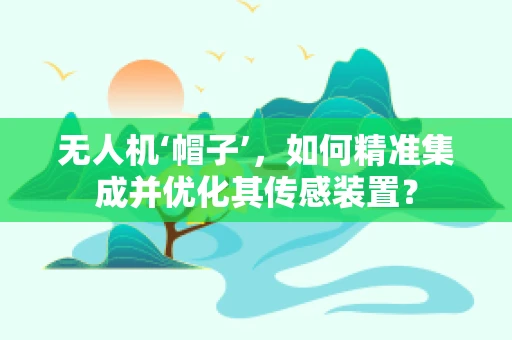 无人机‘帽子’，如何精准集成并优化其传感装置？