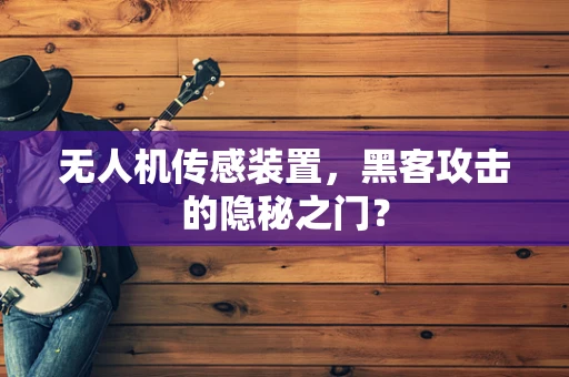 无人机传感装置，黑客攻击的隐秘之门？