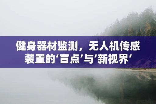 健身器材监测，无人机传感装置的‘盲点’与‘新视界’