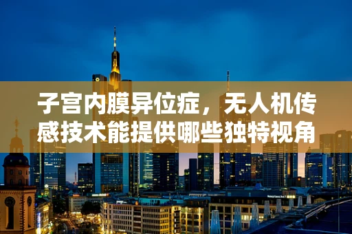 子宫内膜异位症，无人机传感技术能提供哪些独特视角？
