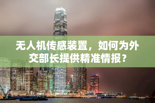 无人机传感装置，如何为外交部长提供精准情报？