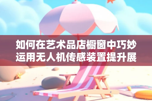如何在艺术品店橱窗中巧妙运用无人机传感装置提升展示效果？
