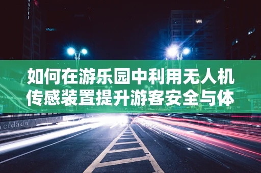 如何在游乐园中利用无人机传感装置提升游客安全与体验？
