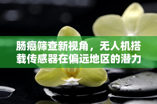 肠癌筛查新视角，无人机搭载传感器在偏远地区的潜力