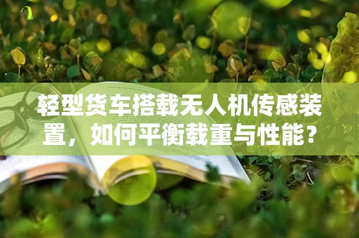 轻型货车搭载无人机传感装置，如何平衡载重与性能？