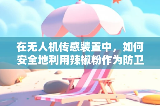 在无人机传感装置中，如何安全地利用辣椒粉作为防卫手段？