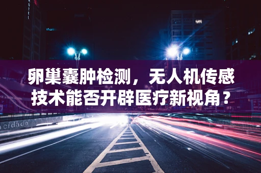 卵巢囊肿检测，无人机传感技术能否开辟医疗新视角？