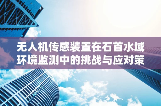 无人机传感装置在石首水域环境监测中的挑战与应对策略