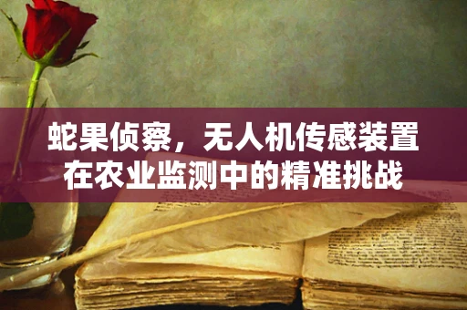 蛇果侦察，无人机传感装置在农业监测中的精准挑战