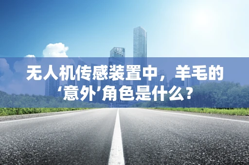无人机传感装置中，羊毛的‘意外’角色是什么？