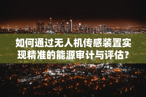 如何通过无人机传感装置实现精准的能源审计与评估？