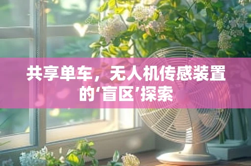 共享单车，无人机传感装置的‘盲区’探索