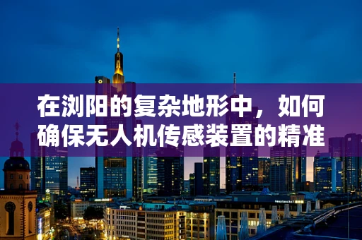 在浏阳的复杂地形中，如何确保无人机传感装置的精准定位？