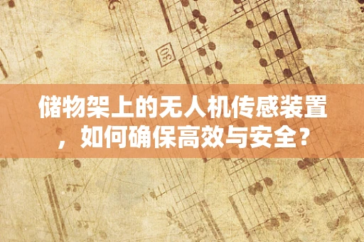 储物架上的无人机传感装置，如何确保高效与安全？