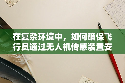 在复杂环境中，如何确保飞行员通过无人机传感装置安全导航？