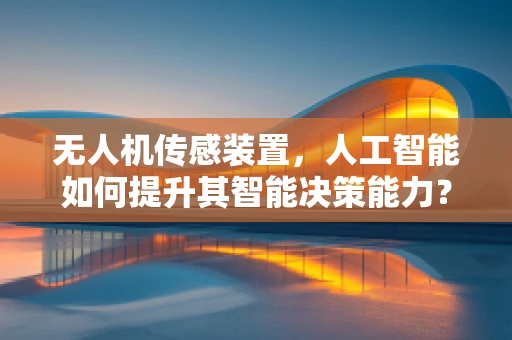 无人机传感装置，人工智能如何提升其智能决策能力？