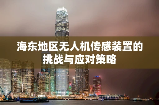海东地区无人机传感装置的挑战与应对策略