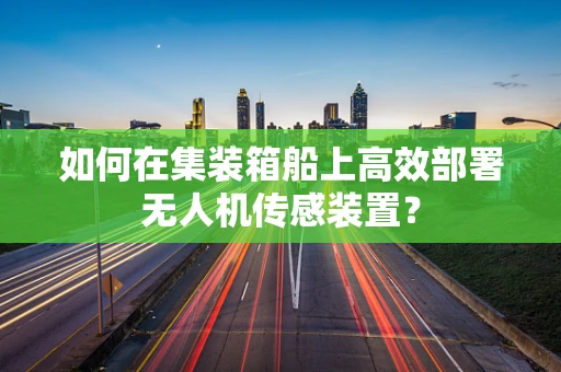 如何在集装箱船上高效部署无人机传感装置？