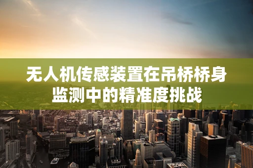 无人机传感装置在吊桥桥身监测中的精准度挑战