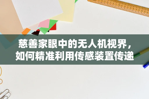慈善家眼中的无人机视界，如何精准利用传感装置传递温暖？