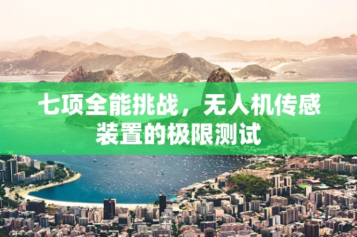 七项全能挑战，无人机传感装置的极限测试