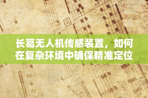 长葛无人机传感装置，如何在复杂环境中确保精准定位？