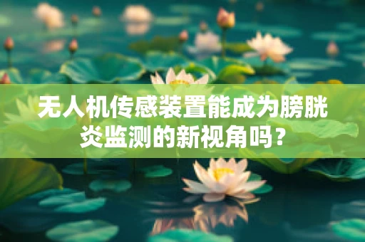 无人机传感装置能成为膀胱炎监测的新视角吗？