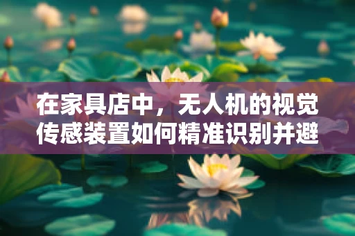 在家具店中，无人机的视觉传感装置如何精准识别并避开障碍物？