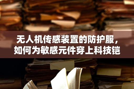 无人机传感装置的防护服，如何为敏感元件穿上科技铠甲？