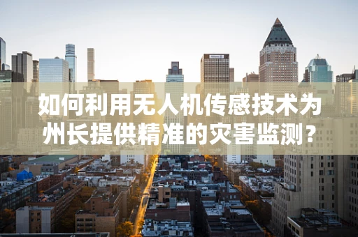如何利用无人机传感技术为州长提供精准的灾害监测？
