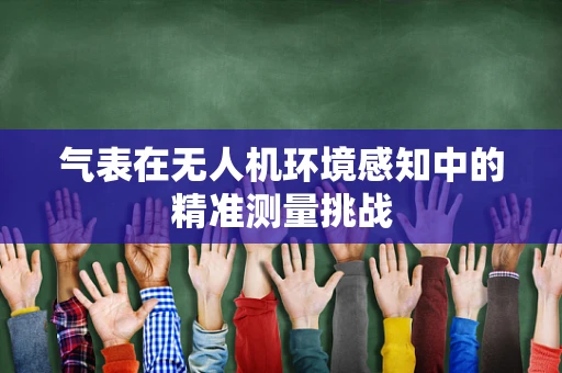 气表在无人机环境感知中的精准测量挑战