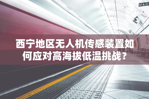西宁地区无人机传感装置如何应对高海拔低温挑战？