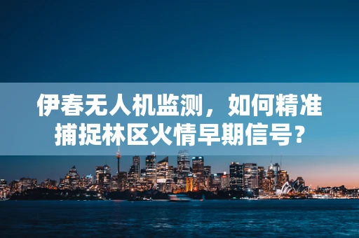 伊春无人机监测，如何精准捕捉林区火情早期信号？