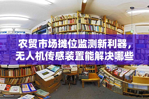 农贸市场摊位监测新利器，无人机传感装置能解决哪些痛点？