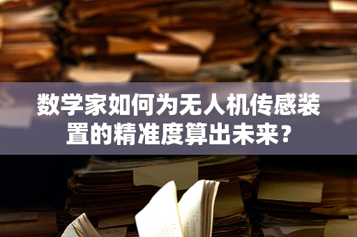数学家如何为无人机传感装置的精准度算出未来？