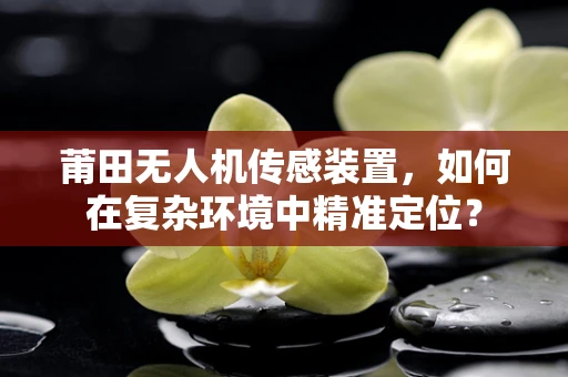 莆田无人机传感装置，如何在复杂环境中精准定位？